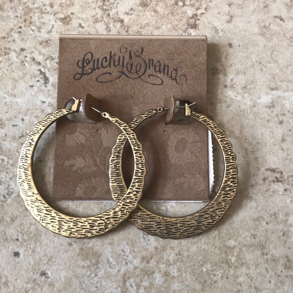 Lucky brand hoops